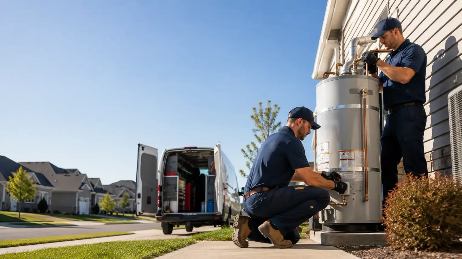 Water Heater Installation in Versailles, NY